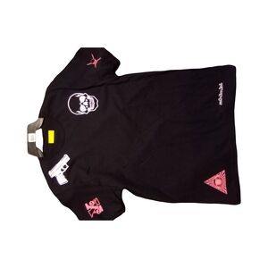 Movement Black and Pink Graphic T-Shirt